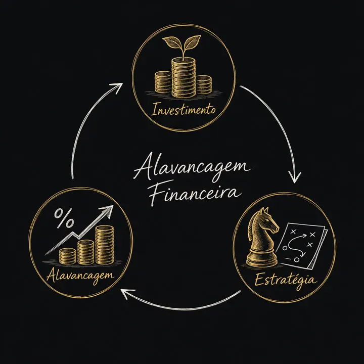 Ciclo de alavancagem financeira: investimento, estratégia e alavancagem